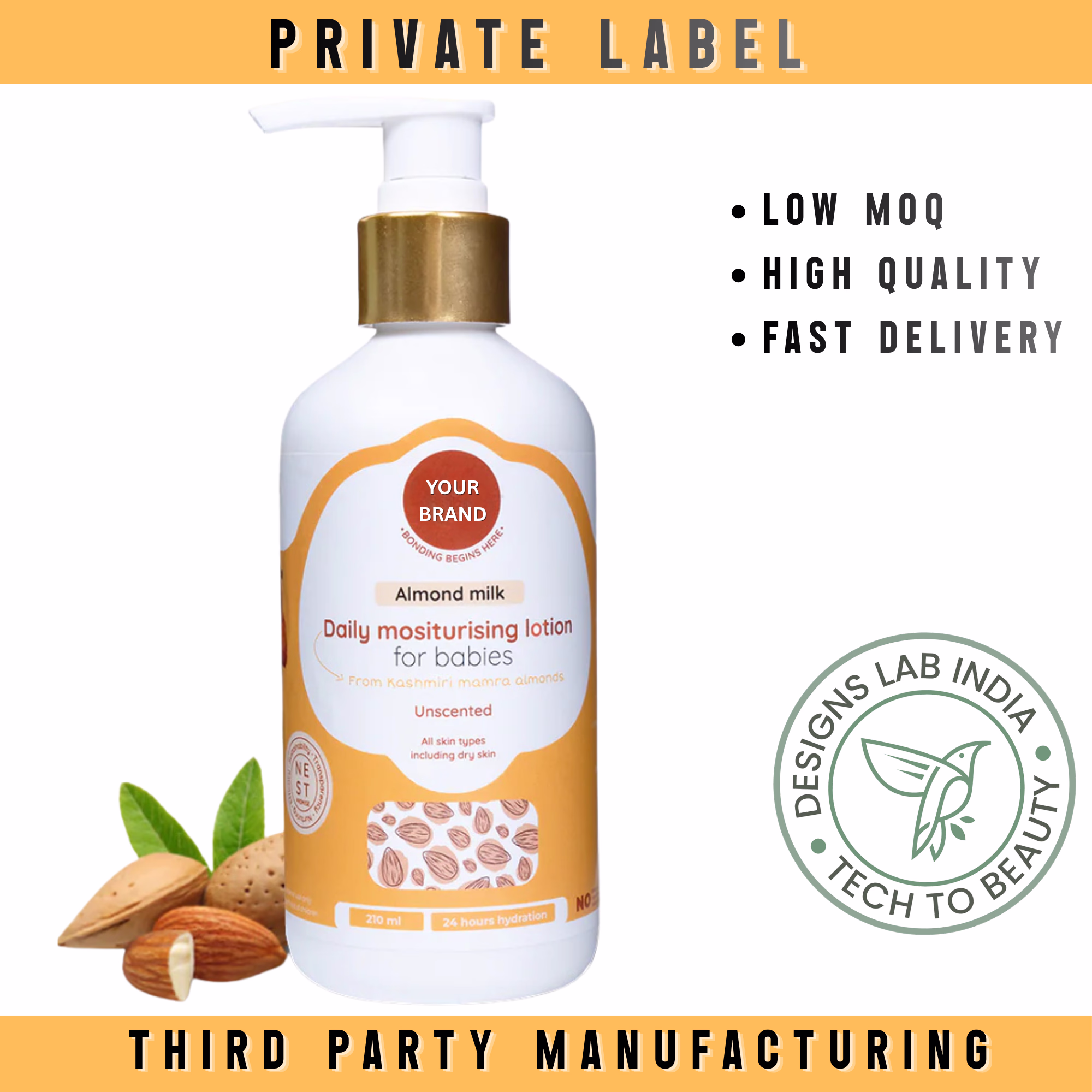 Almond Milk Baby Lotion
